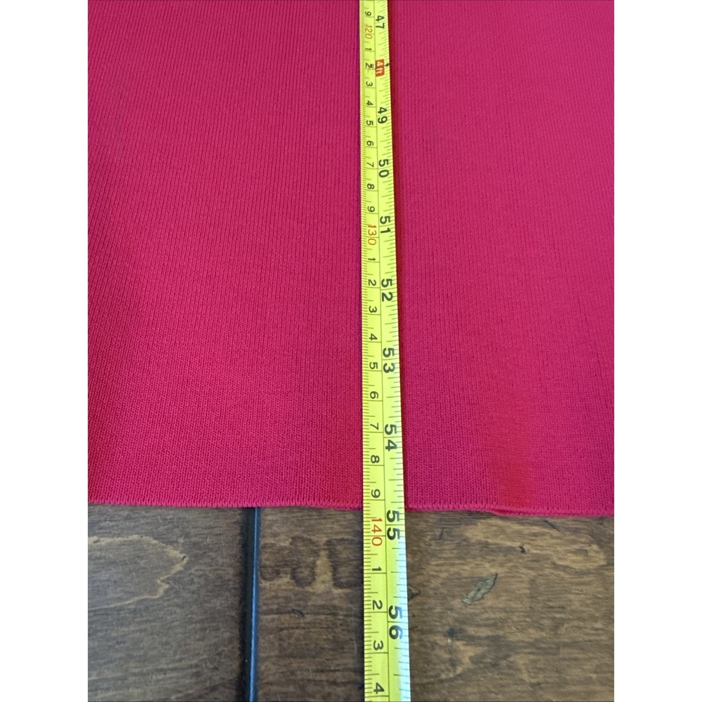 New York & Company Aline Maxi Dress Side Slit Dress Waist Cut Out Sz L Hot Pink - Picture 9 of 10